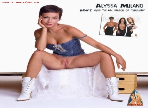 Fake : Alyssa Milano