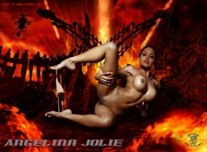 Fake : Angelina Jolie