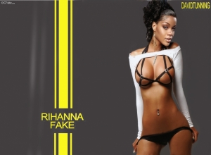 Fake : Rihanna