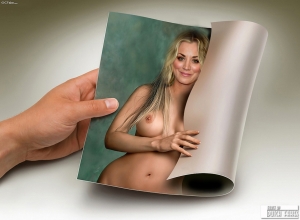 Fake : Kaley Cuoco